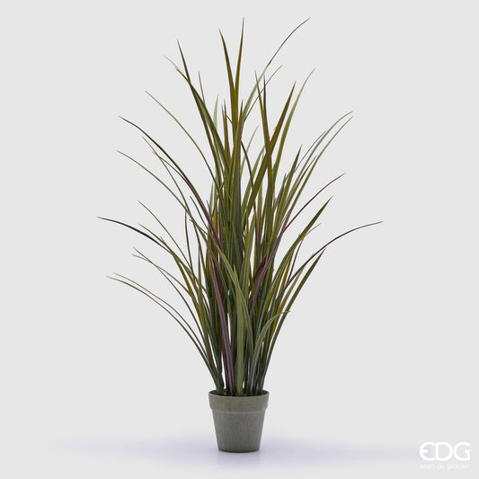 EDG - Pianta Articiale Festuca con Vaso H102 cm