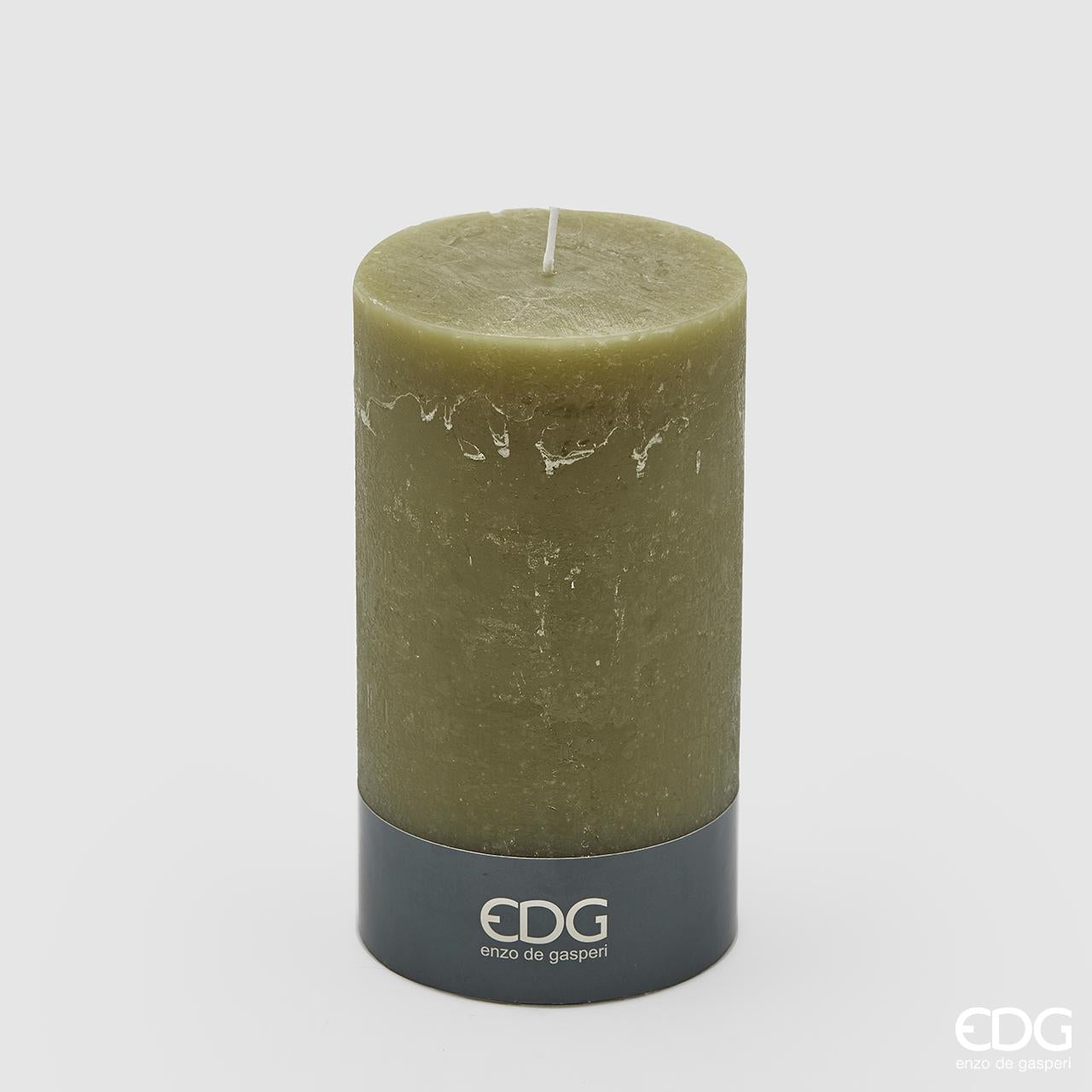 EDG - Bougie verte rustique