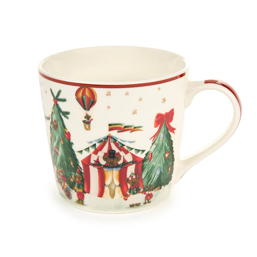 Nuvole di Stoffa - Tazza natalizia "Bear Wonderland" 400 ml