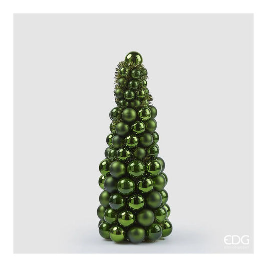 EDG - Topiary Pallemix Cono Natale X96 H 50 Cm D 21 Cm Green