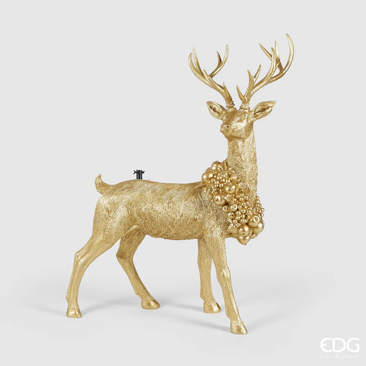 EDG - Deer Base For Christmas Tree H102 cm Gold