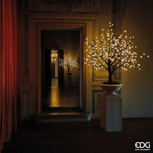 EDG - Albero Melo Fiorito con 360 Led 1.20 m