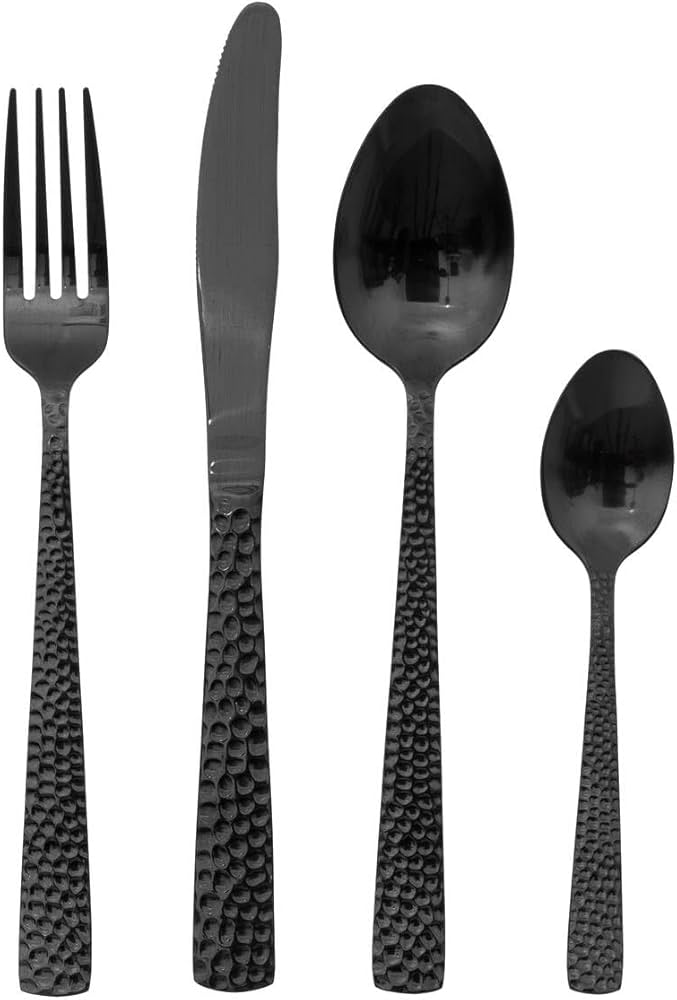 Garden Foggia - Black Steel Cutlery