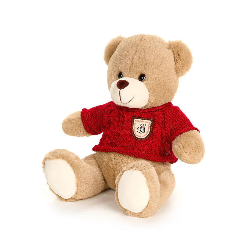 Nuvole di Stoffa -  Peluche di natale Orsacchiotto "Bear Wonderland" H25 cm