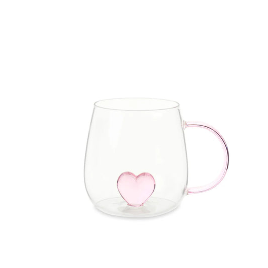 Nuvole di Stoffa - Tazza Cuore Borosilicato