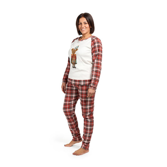 Nuvole di Stoffa - pigiama donna s/m l/xl 100% interlock gsm 200 – Bear Wonderland