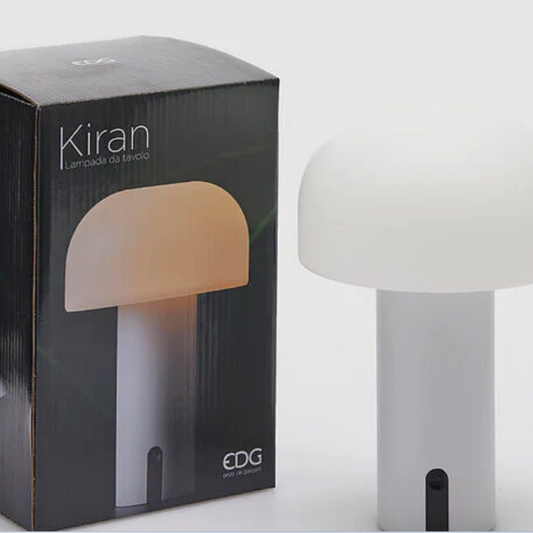 EDG - Kiran Mushroom Lamp White