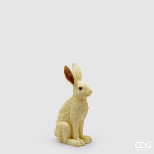 EDG - Décoration Lapin Jaune h 27