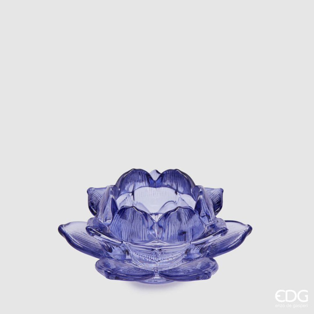 EDG - Lotus Blue Candle Holder