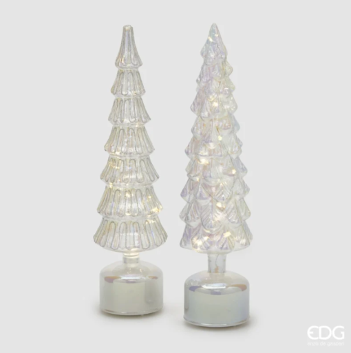 EDG - Christmas Decoration Pine Twist white