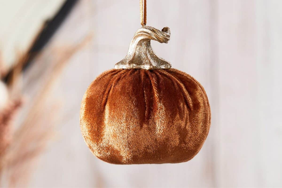 Garden Foggia - Velvet Pumpkin to Hang