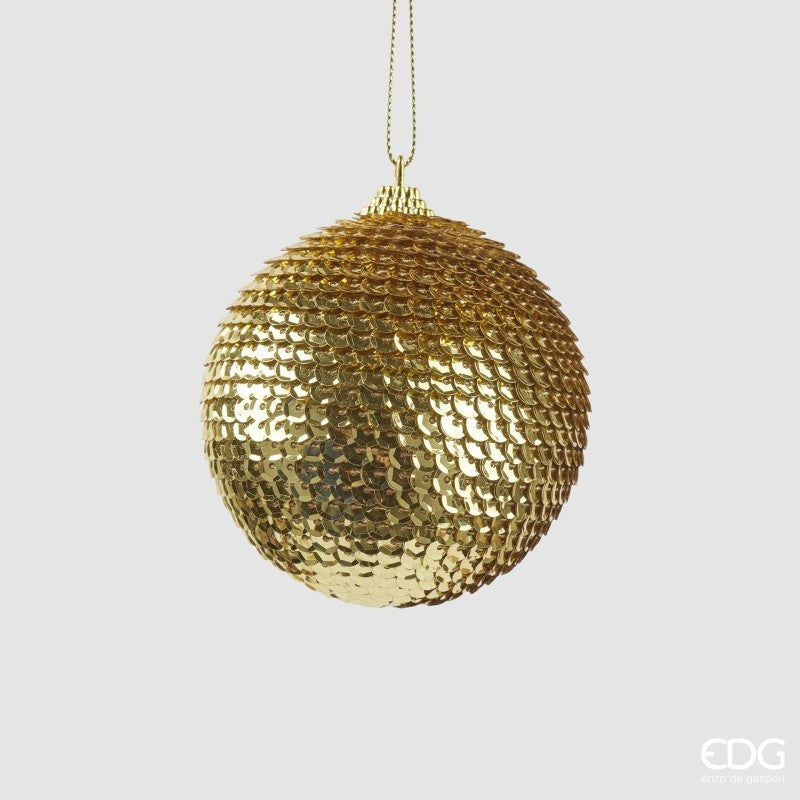 EDG - Addobbo Natale Palla Squame Gold