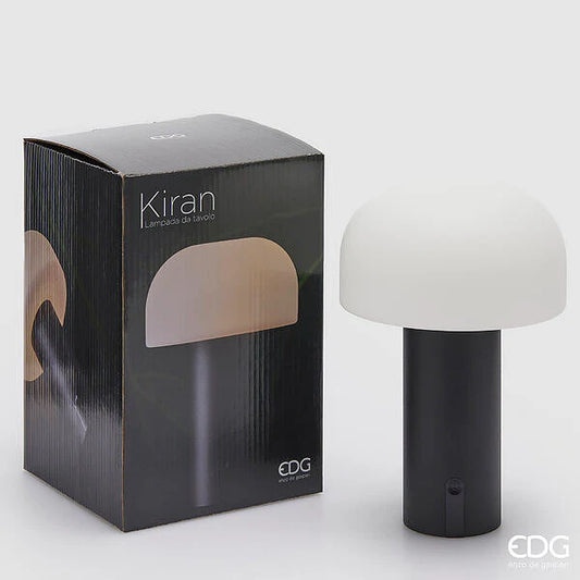 EDG - Lampe Kiran Mushroom Noire