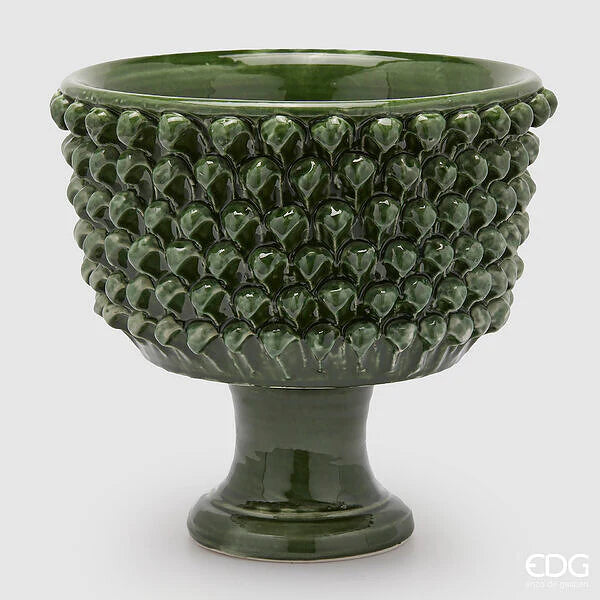 EDG - Vaso Fenice Pigna  Verde