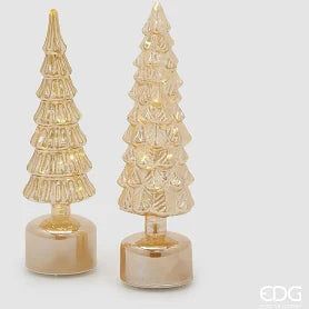 EDG - Décoration de Noël Pin Torsadé Doré